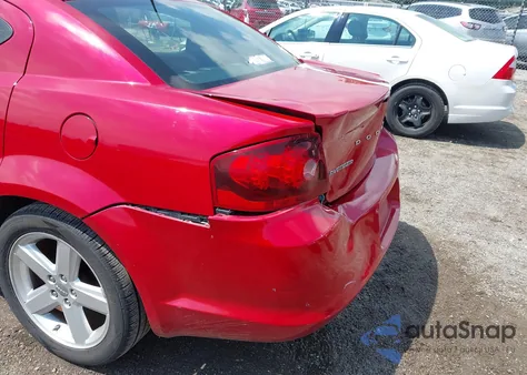 2013 Dodge Avenger Se z USA, uszkodzony, nr VIN 1C3CDZAB7DN538102